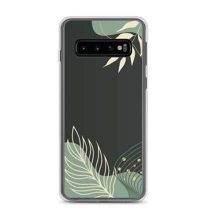 Floral Greenery - Clear Case