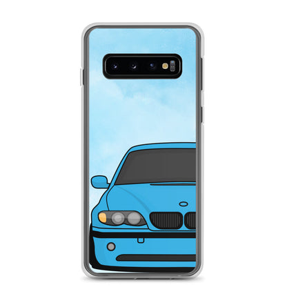 Blue Car - Clear Case