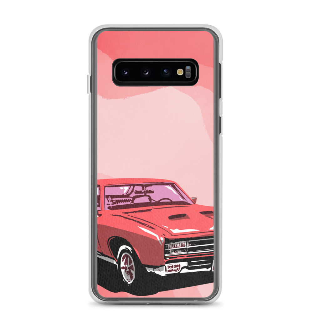 Pink Car - Clear Case