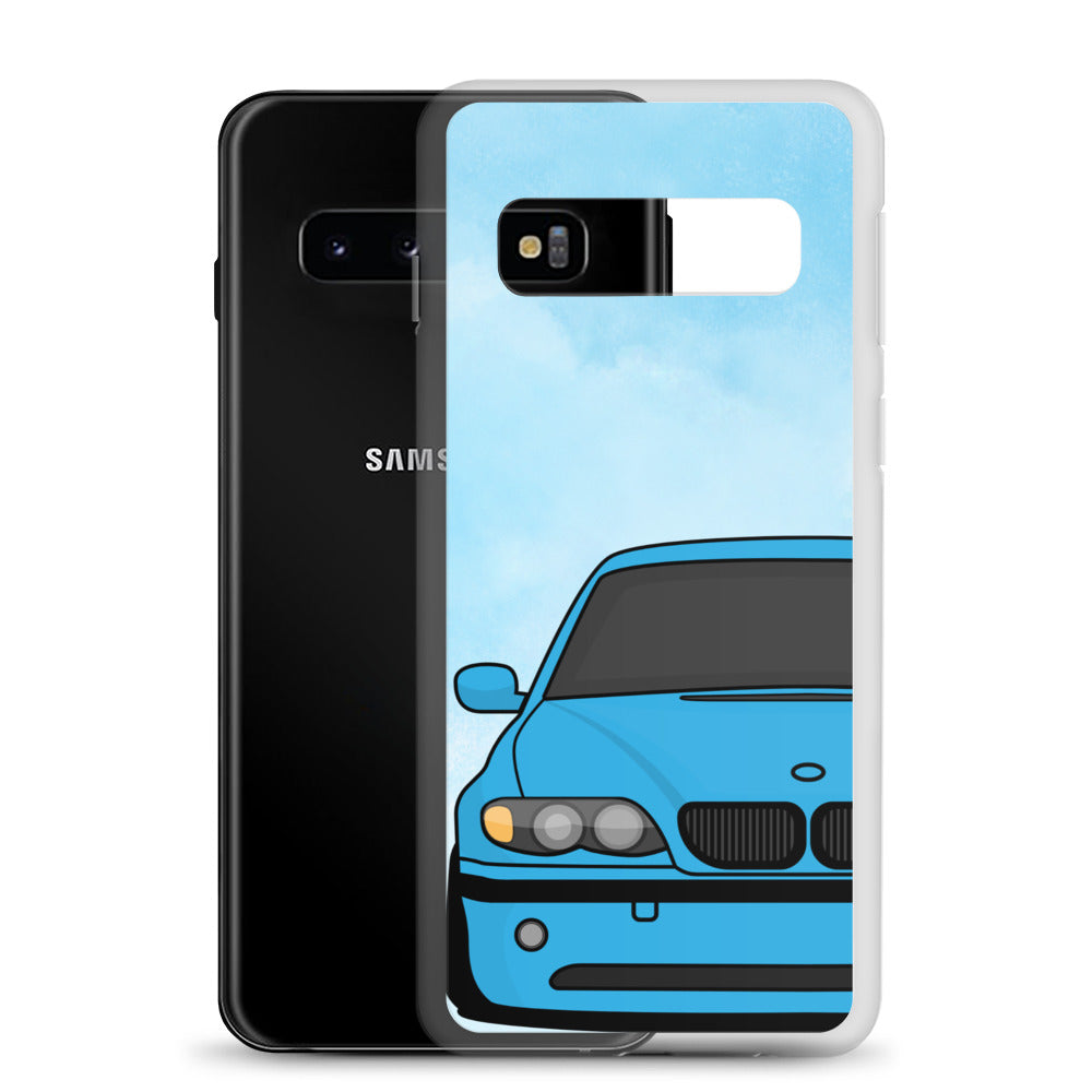 Blue Car - Clear Case