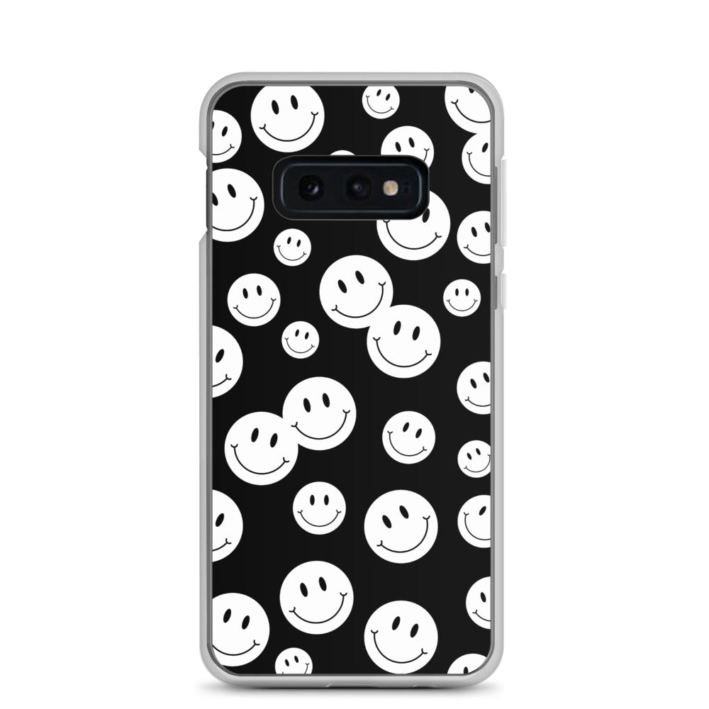 Black and White Smile - Clear Case