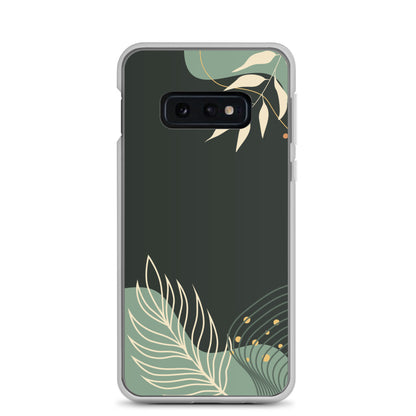 Floral Greenery - Clear Case