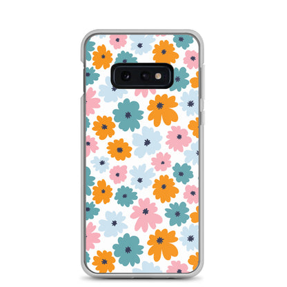 Multicoloured Flowers - Clear Case