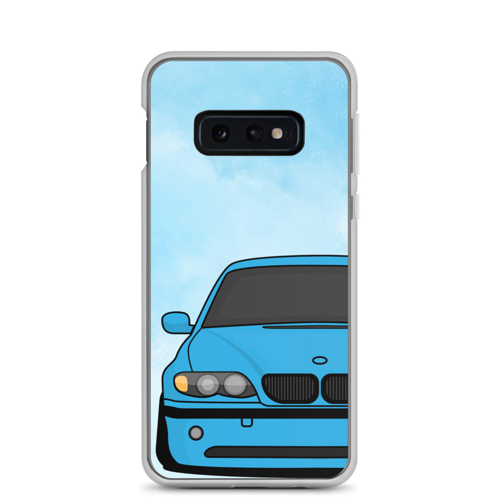 Blue Car - Clear Case