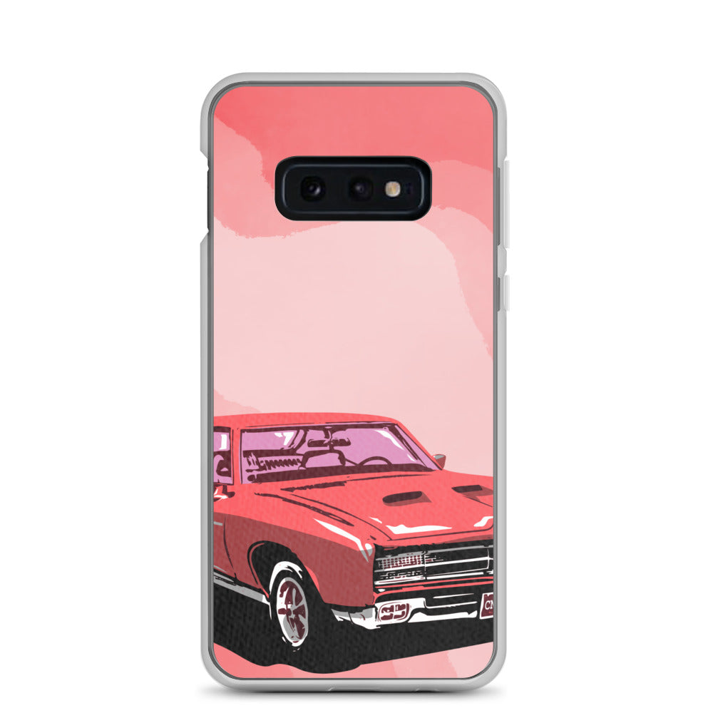 Pink Car - Clear Case