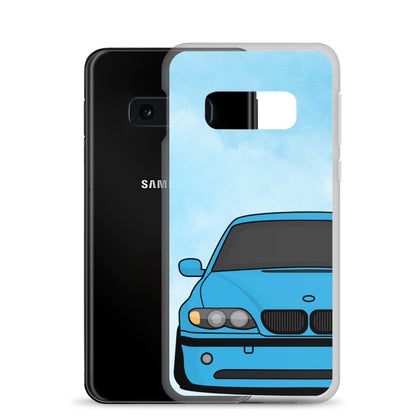 Blue Car - Clear Case