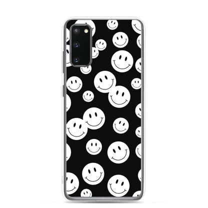 Black and White Smile - Clear Case