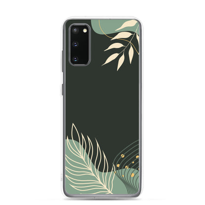 Floral Greenery - Clear Case