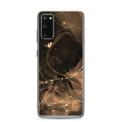 Gold Smoke Screen - Clear Case