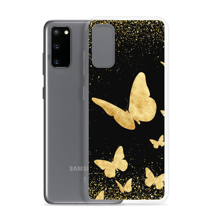 Yellow Butterflies - Clear Case