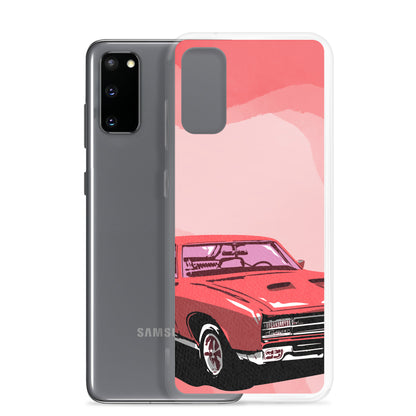 Pink Car - Clear Case