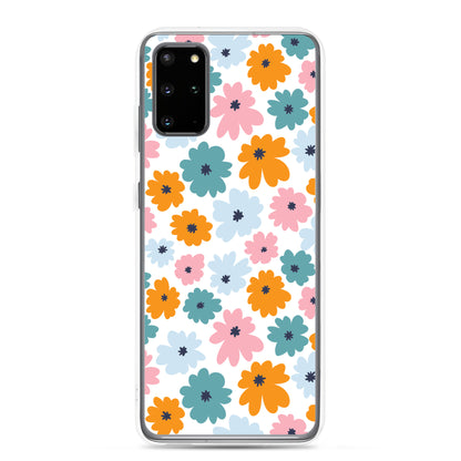 Multicoloured Flowers - Clear Case