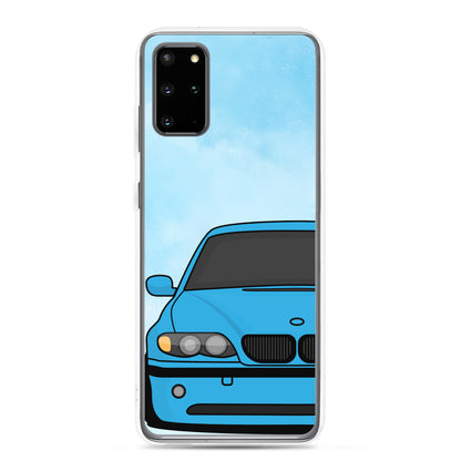 Blue Car - Clear Case