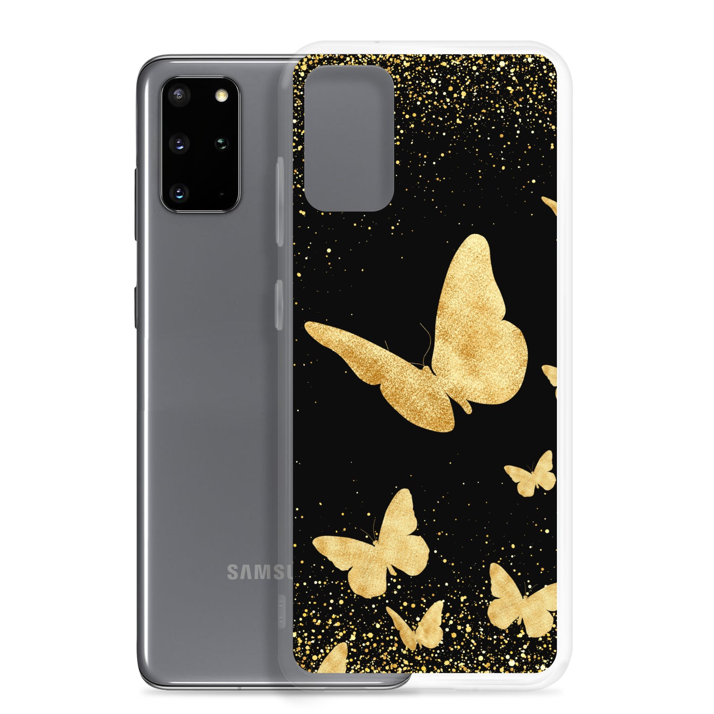 Yellow Butterflies - Clear Case