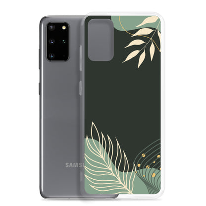 Floral Greenery - Clear Case