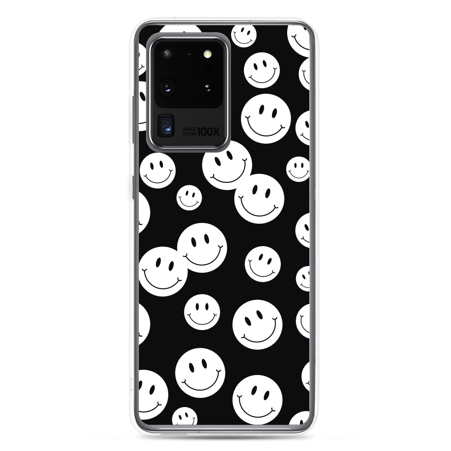 Black and White Smile - Clear Case