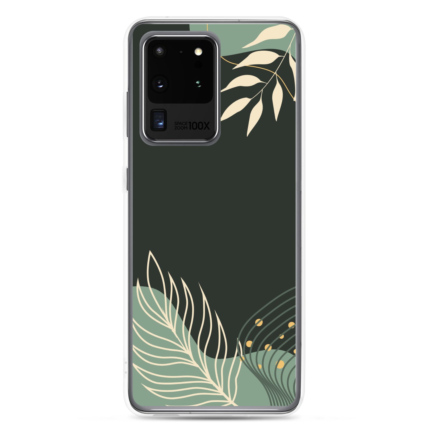 Floral Greenery - Clear Case