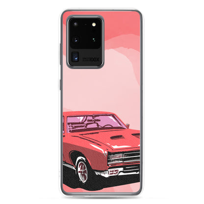 Pink Car - Clear Case