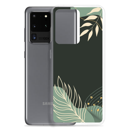 Floral Greenery - Clear Case