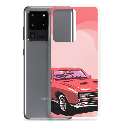 Pink Car - Clear Case