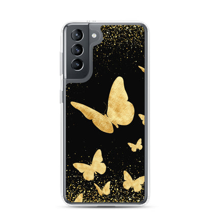 Yellow Butterflies - Clear Case