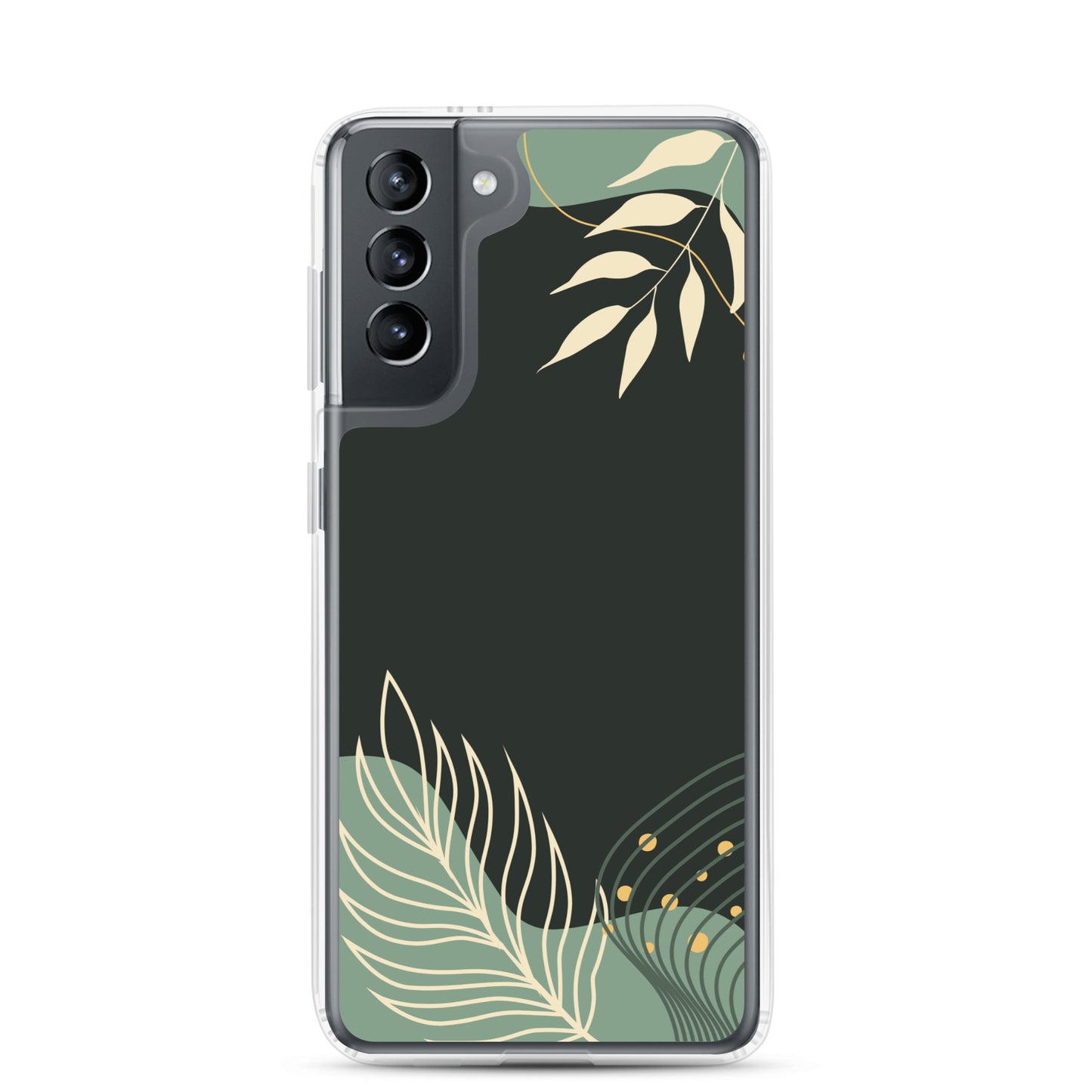 Floral Greenery - Clear Case