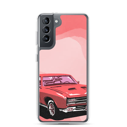 Pink Car - Clear Case