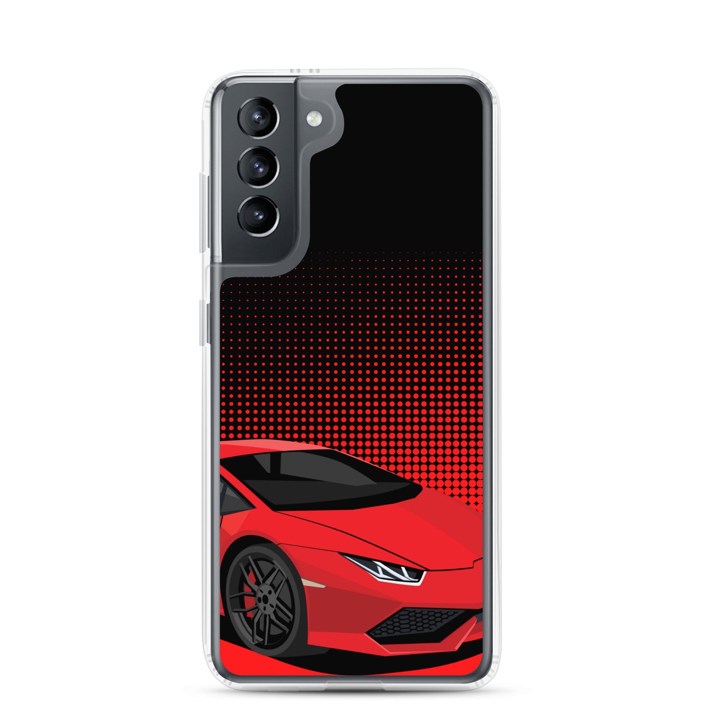 Red Car - Clear Case