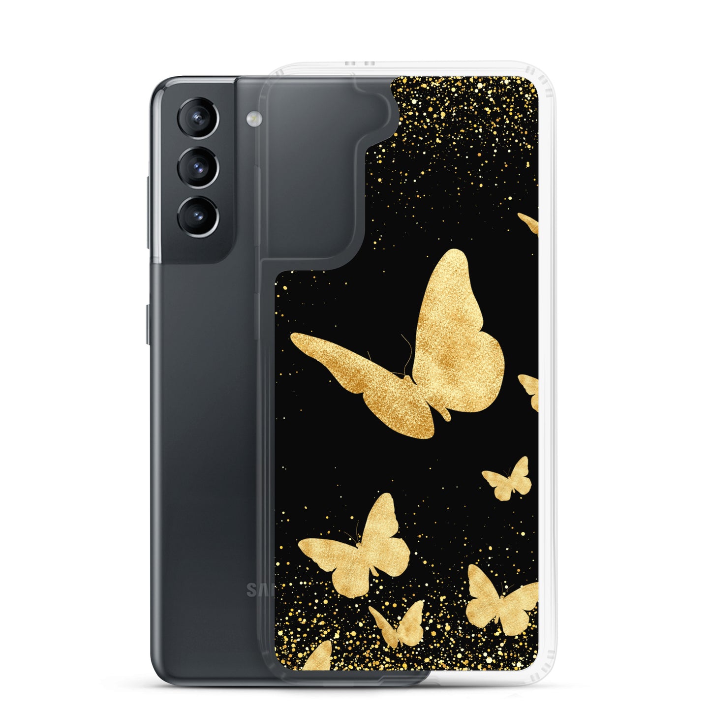 Yellow Butterflies - Clear Case