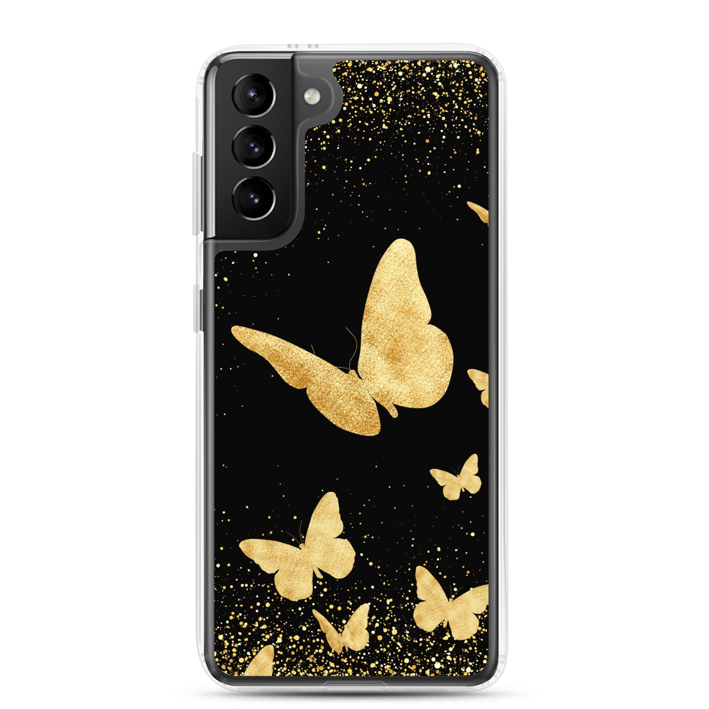 Yellow Butterflies - Clear Case