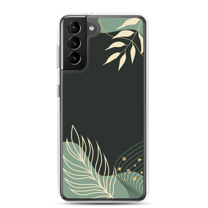 Floral Greenery - Clear Case