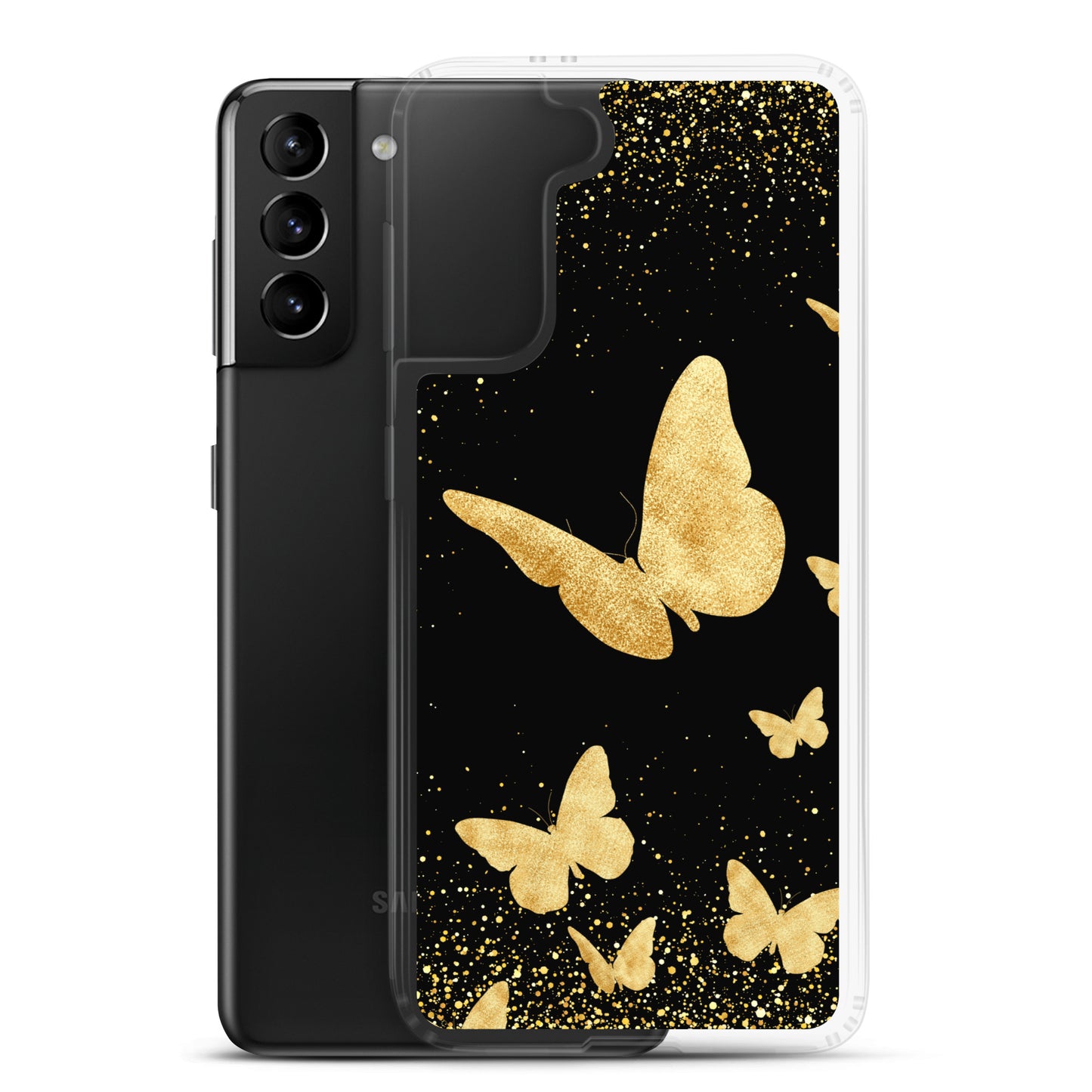 Yellow Butterflies - Clear Case