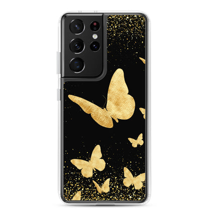 Yellow Butterflies - Clear Case