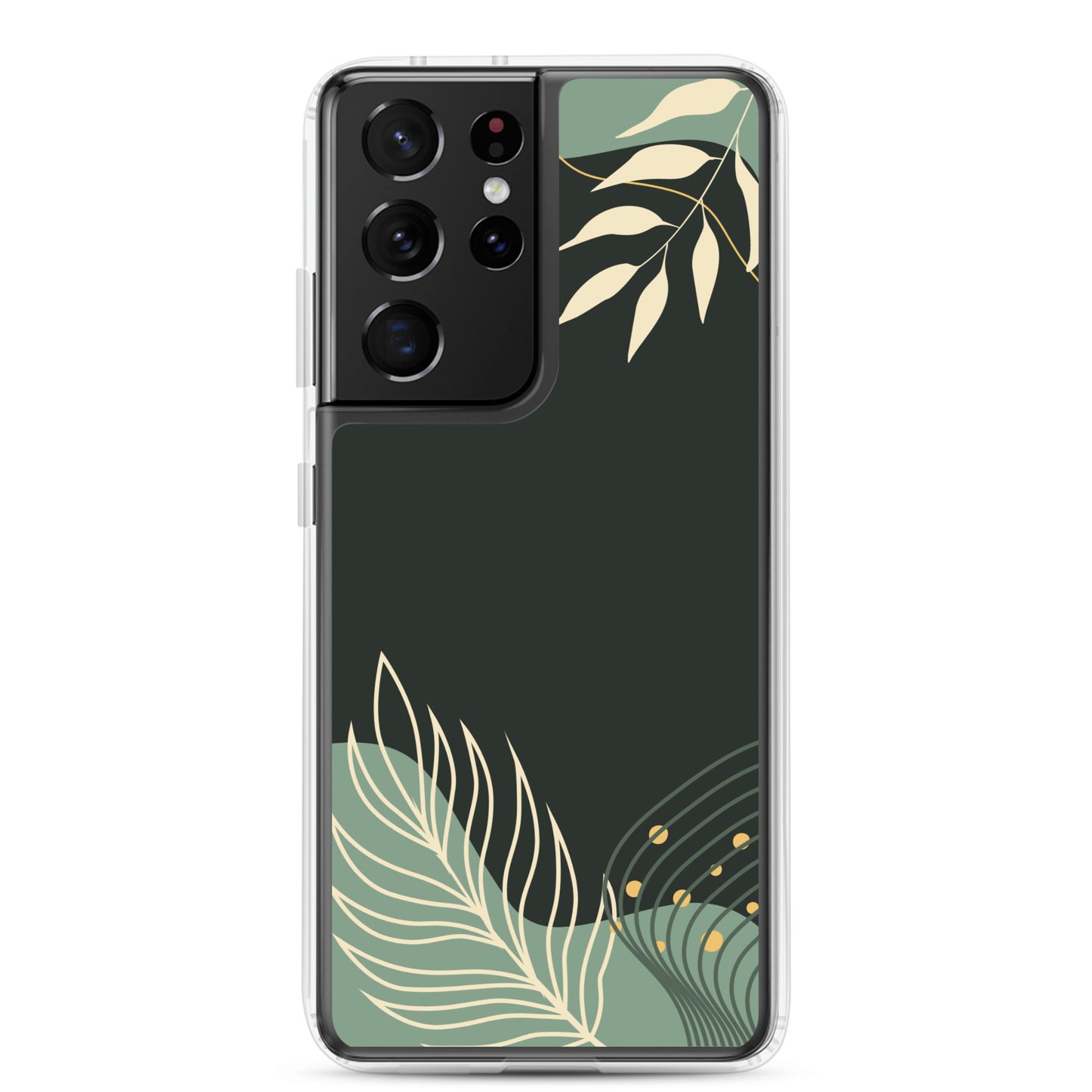 Floral Greenery - Clear Case