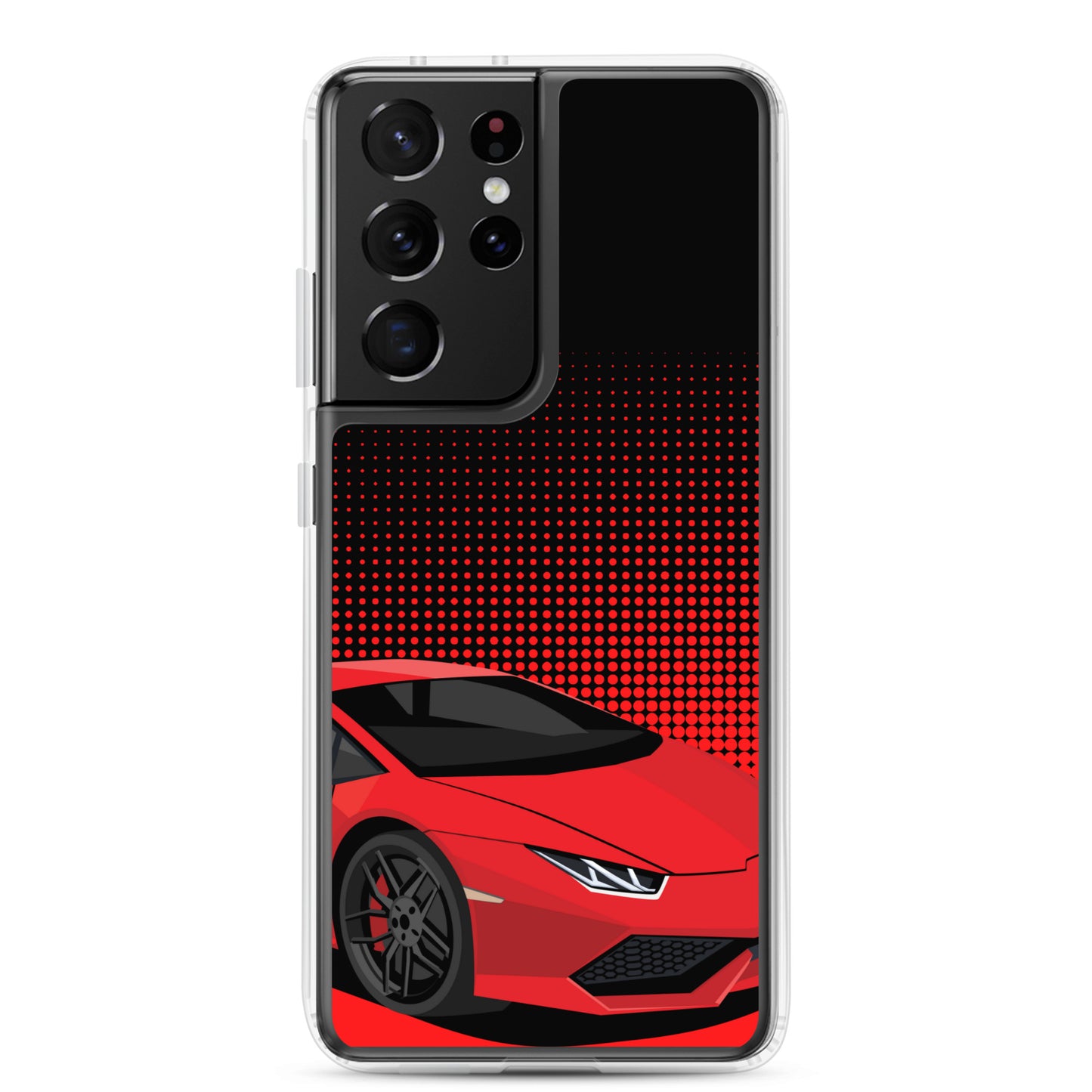 Red Car - Clear Case