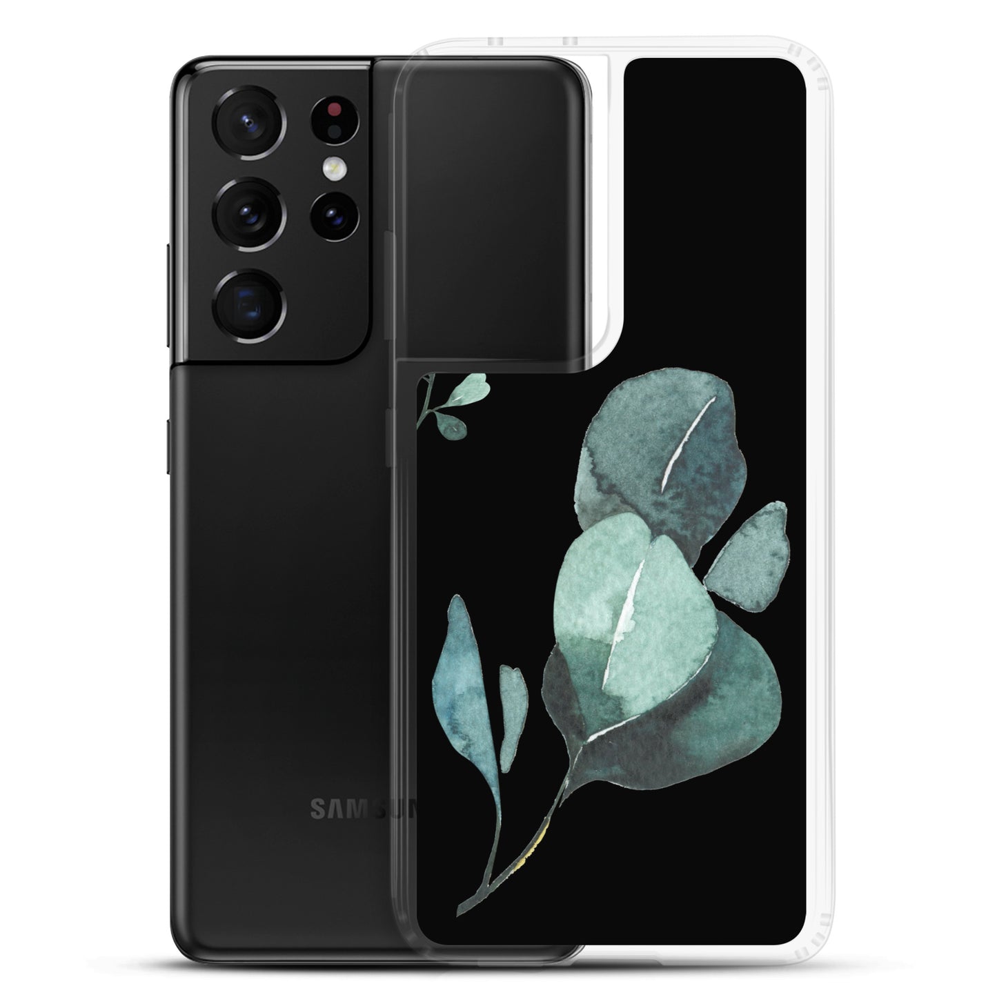 Simple Green Leaves - Clear Case