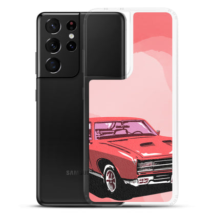 Pink Car - Clear Case