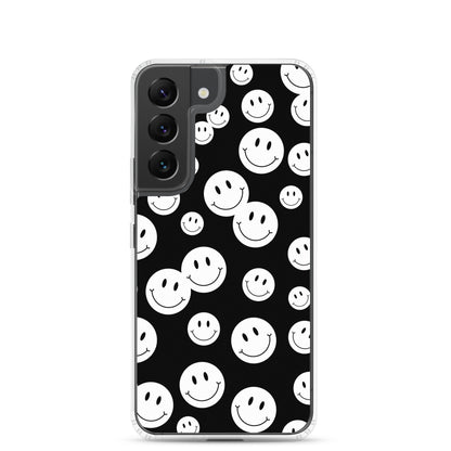 Black and White Smile - Clear Case