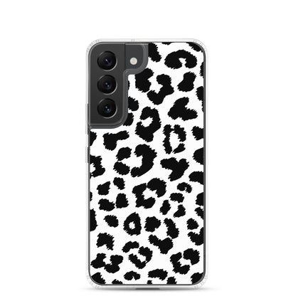 Black Leopard Print - Clear Case