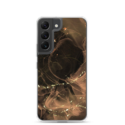 Gold Smoke Screen - Clear Case