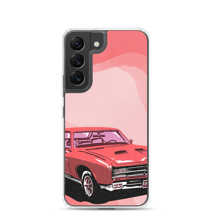 Pink Car - Clear Case