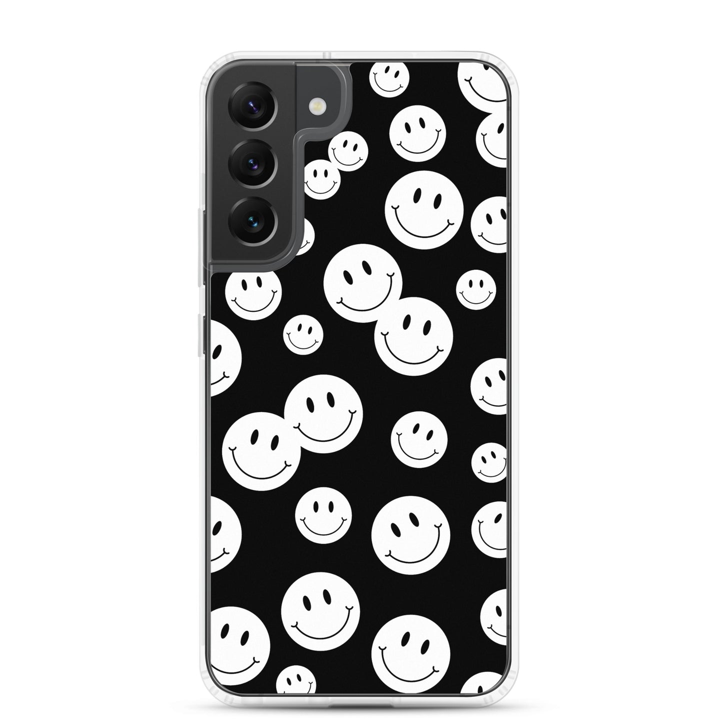 Black and White Smile - Clear Case