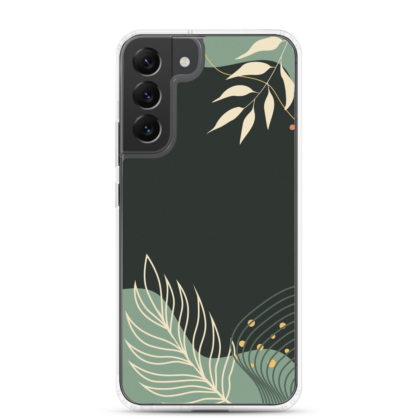 Floral Greenery - Clear Case