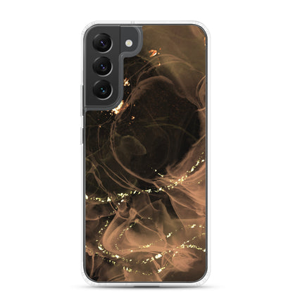 Gold Smoke Screen - Clear Case