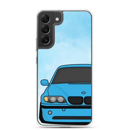 Blue Car - Clear Case