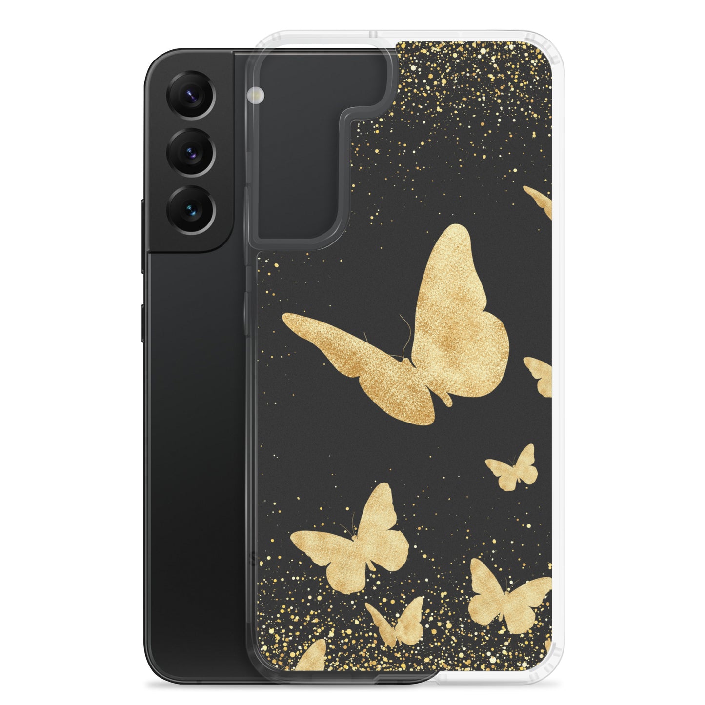 Yellow Butterflies - Clear Case