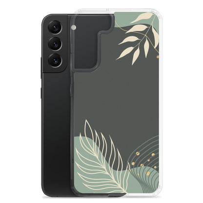 Floral Greenery - Clear Case