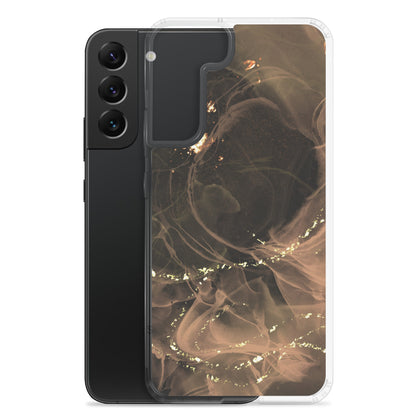 Gold Smoke Screen - Clear Case