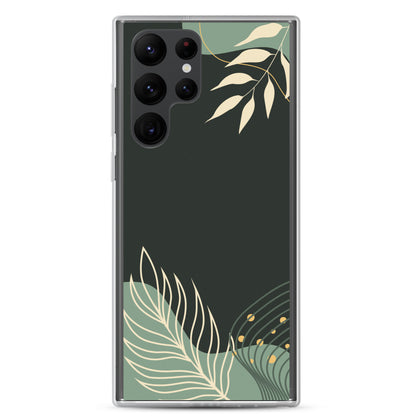 Floral Greenery - Clear Case