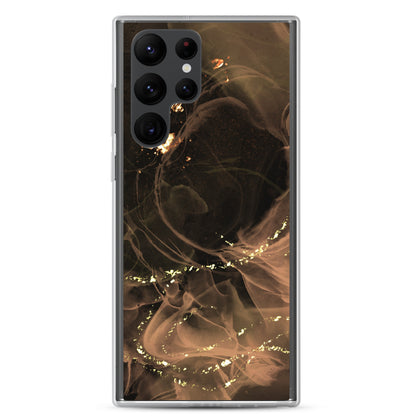 Gold Smoke Screen - Clear Case